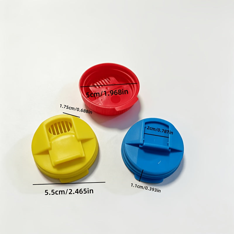 3pcs set leak proof lids keep drinks beverage