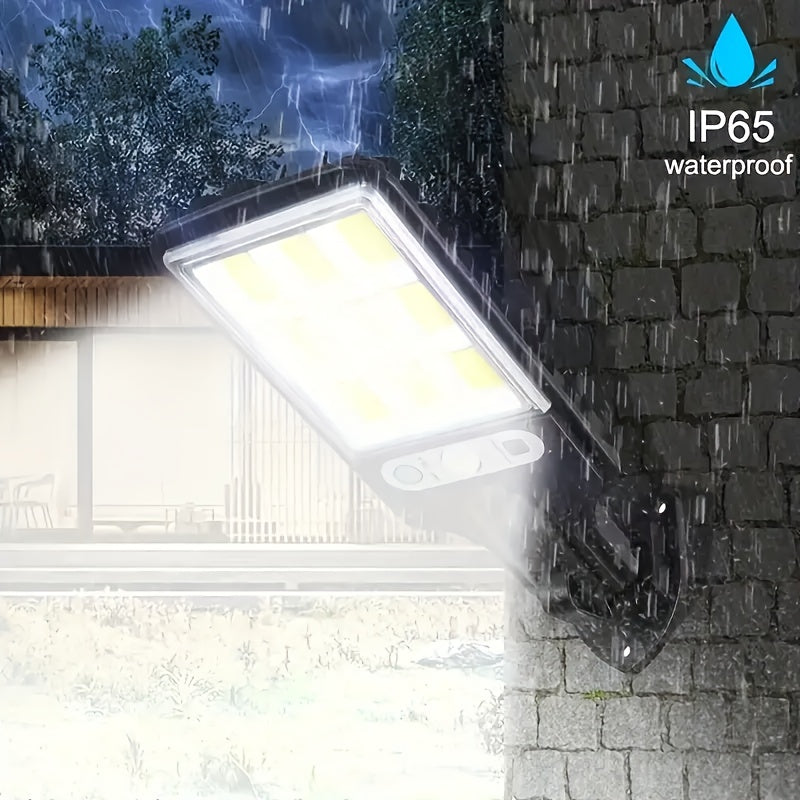 solar powered street light 8 6 4 2pcs sensor