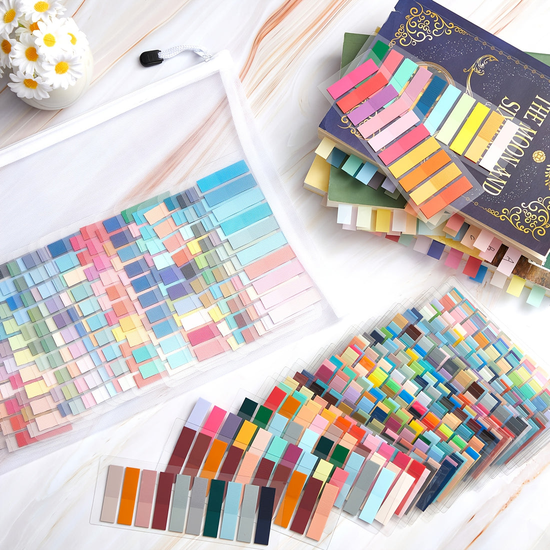 16000pcs 80 colors transparent annotation tabs