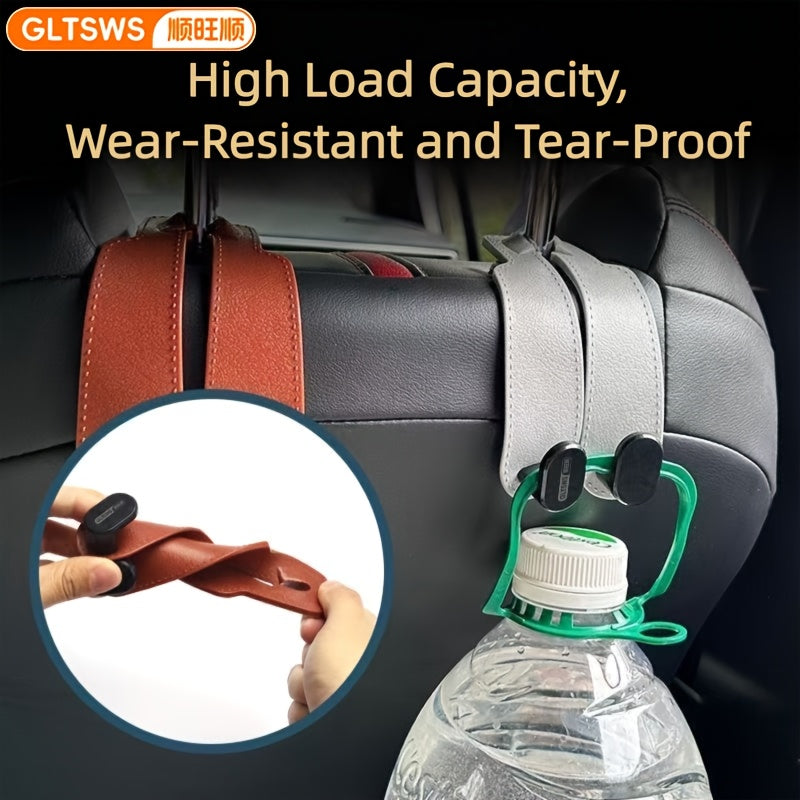 1 pack pvc leather hook hidden