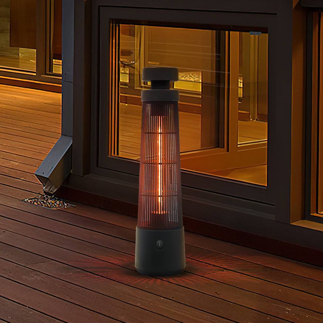 1200 Watt Electric Standing Patio Heater