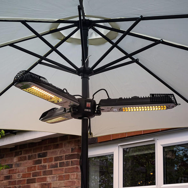 1500w Stainless Steel Electric Hanging Patio Heater