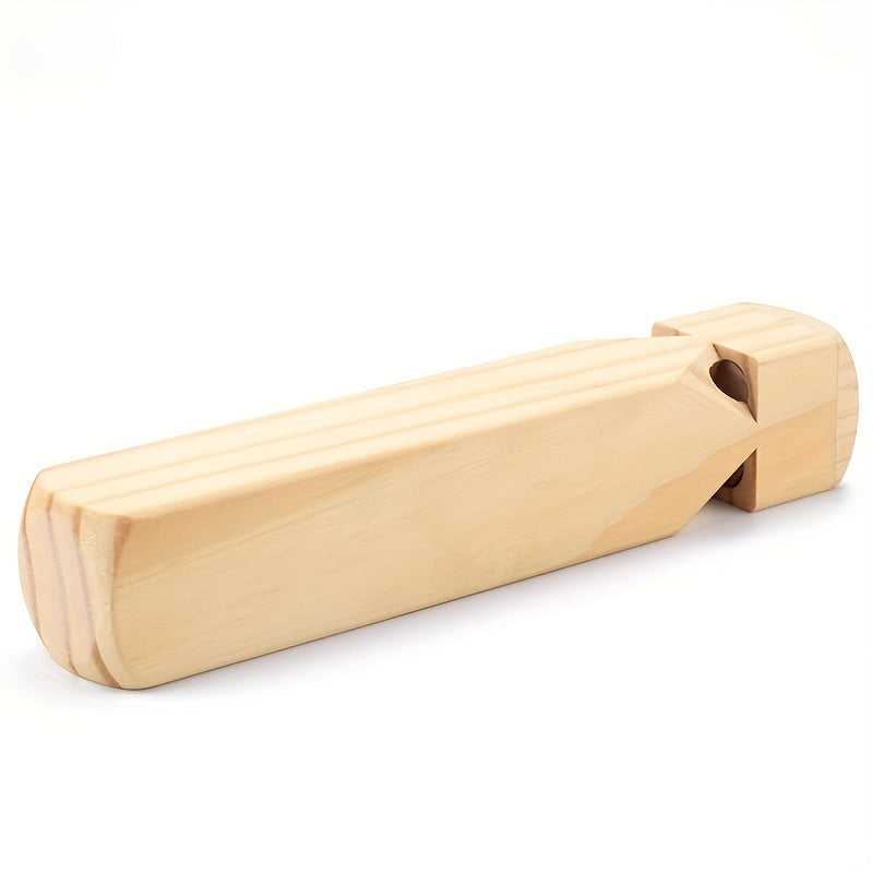 wooden train whistle kids 7 4 inch steam sound