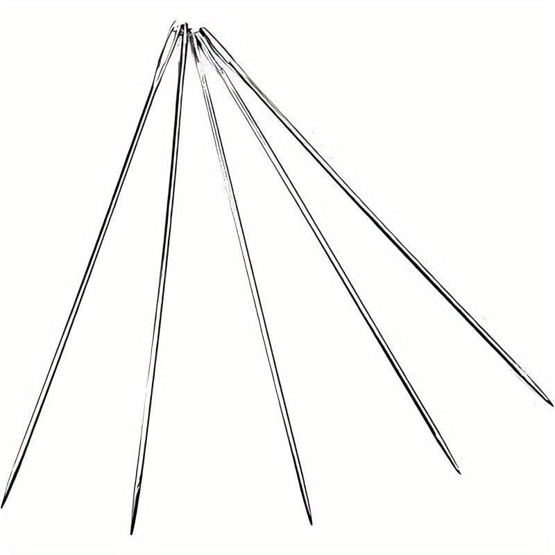 55pcs stainless sewing needles set