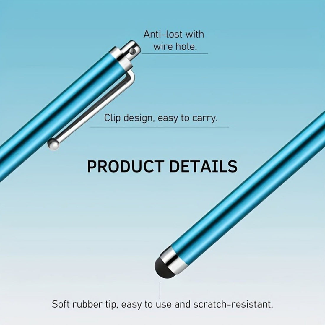 random color universal stylus pens touch