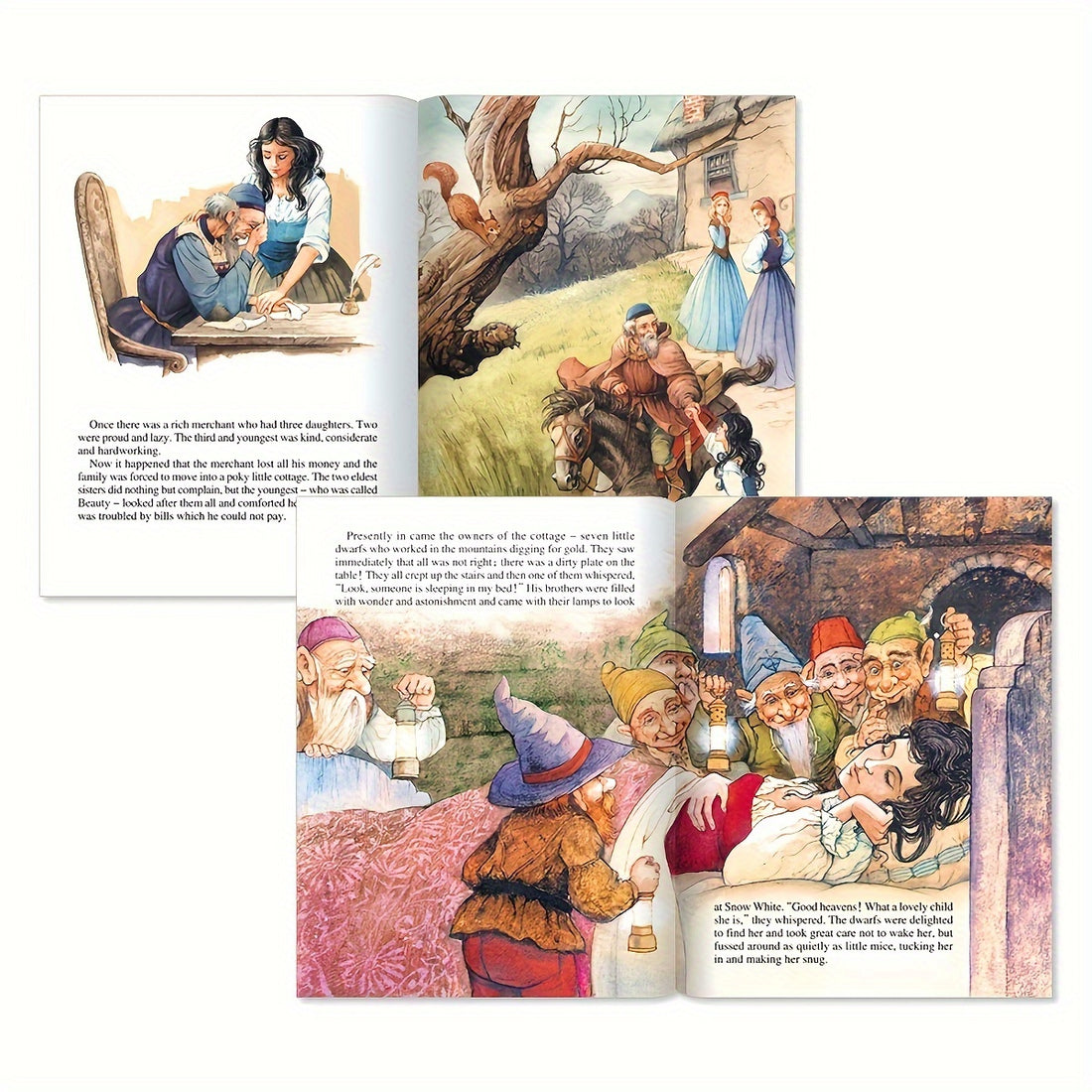 1 set 8 english christian stories large