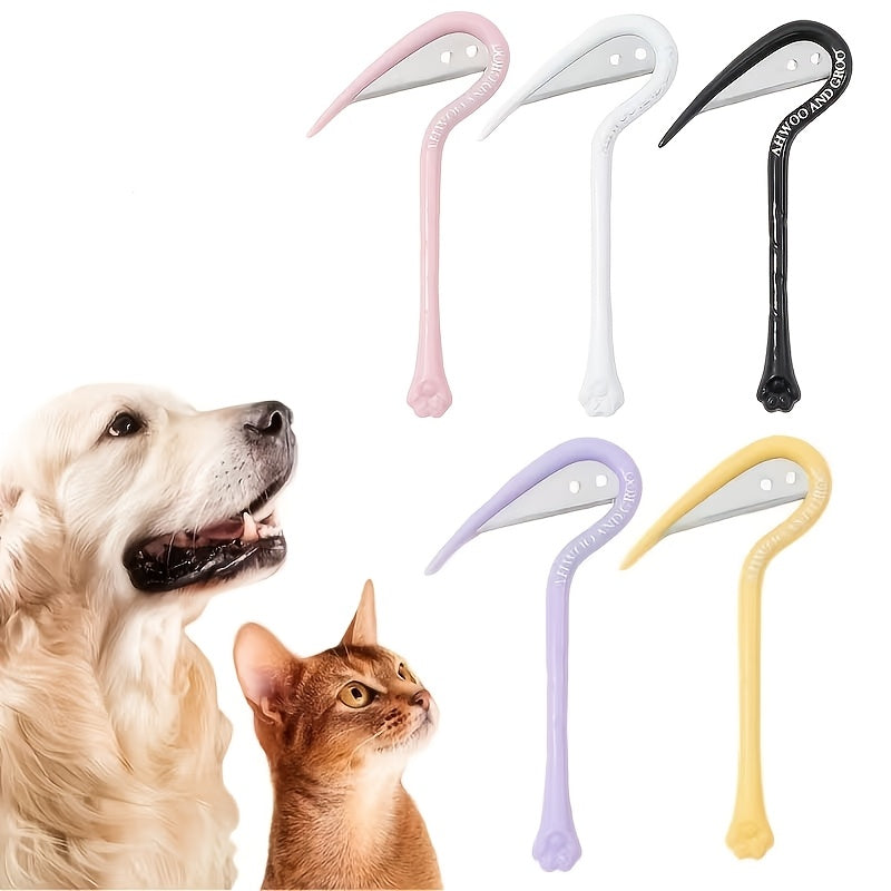 3 4 5 7pcs random color pet detangling comb grooming