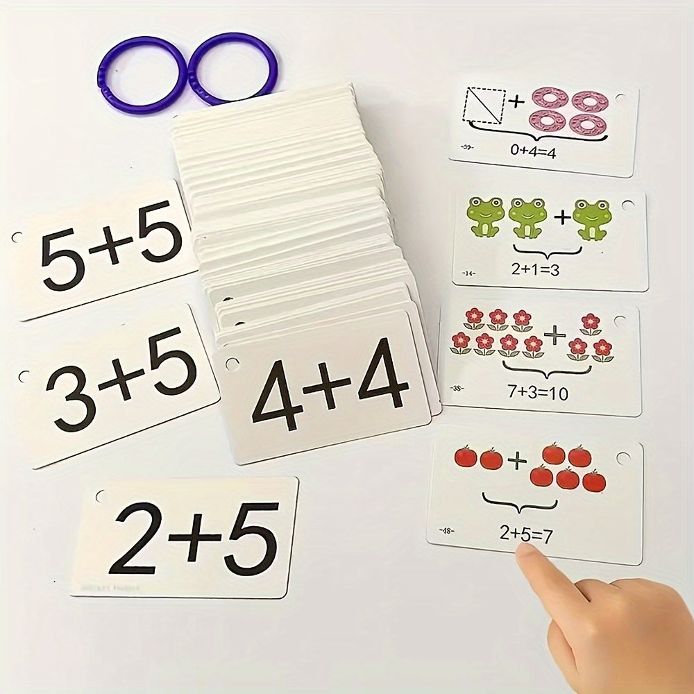 set 132 cards addition subtraction 0 10