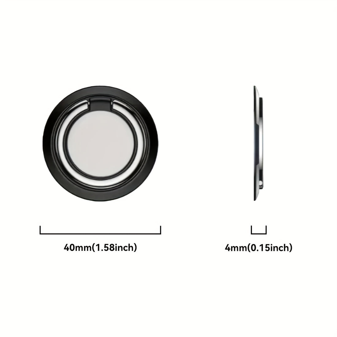 universal finger ring holder stand degree rotating