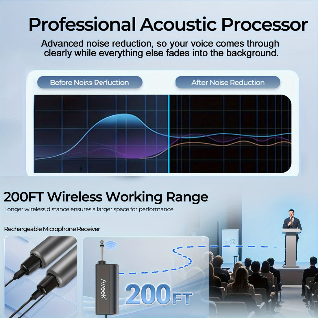 wireless microphone microphones one