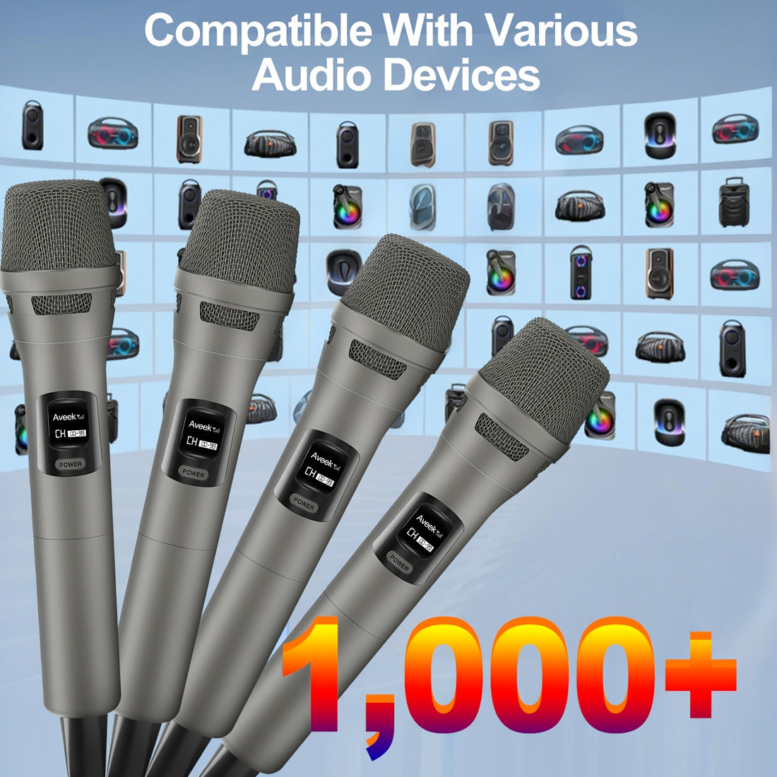 wireless microphone microphones one