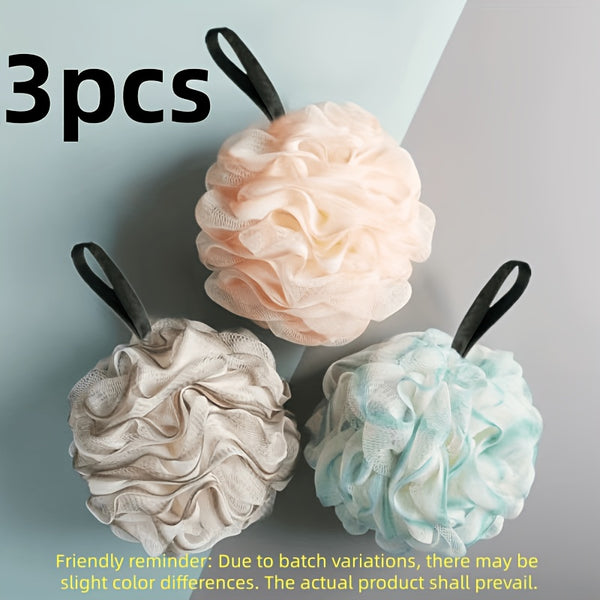 1 3pcs gradient balls dual use foaming