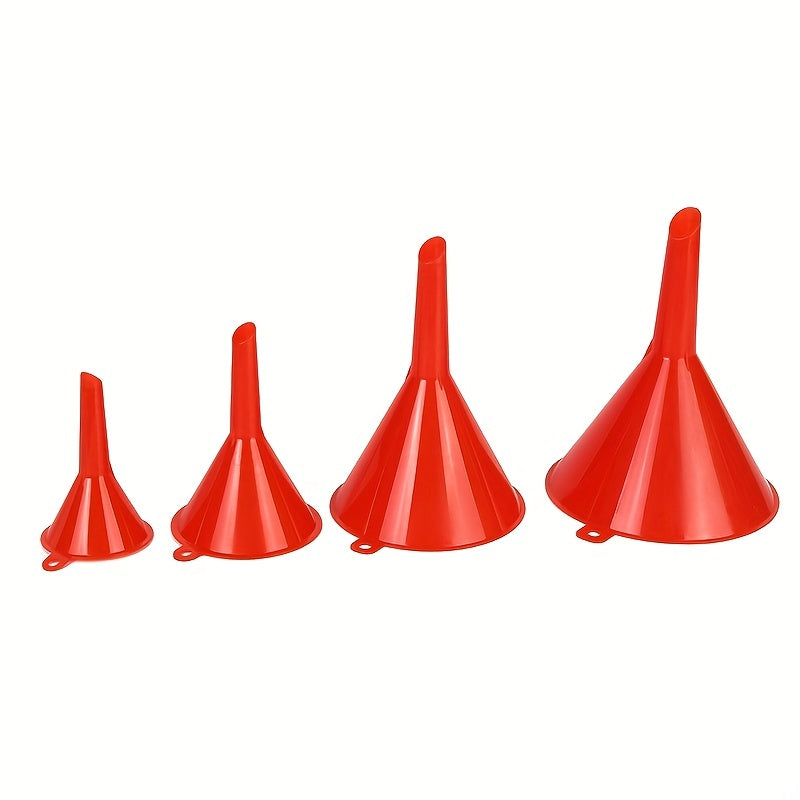 4pcs set multi size versatile funnel liquids