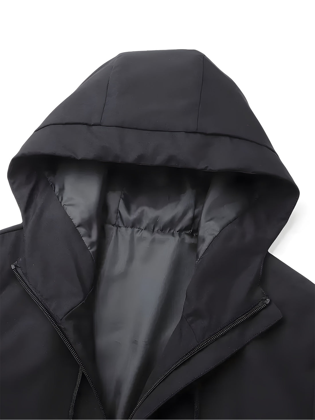 women trendy windproof hooded jacket