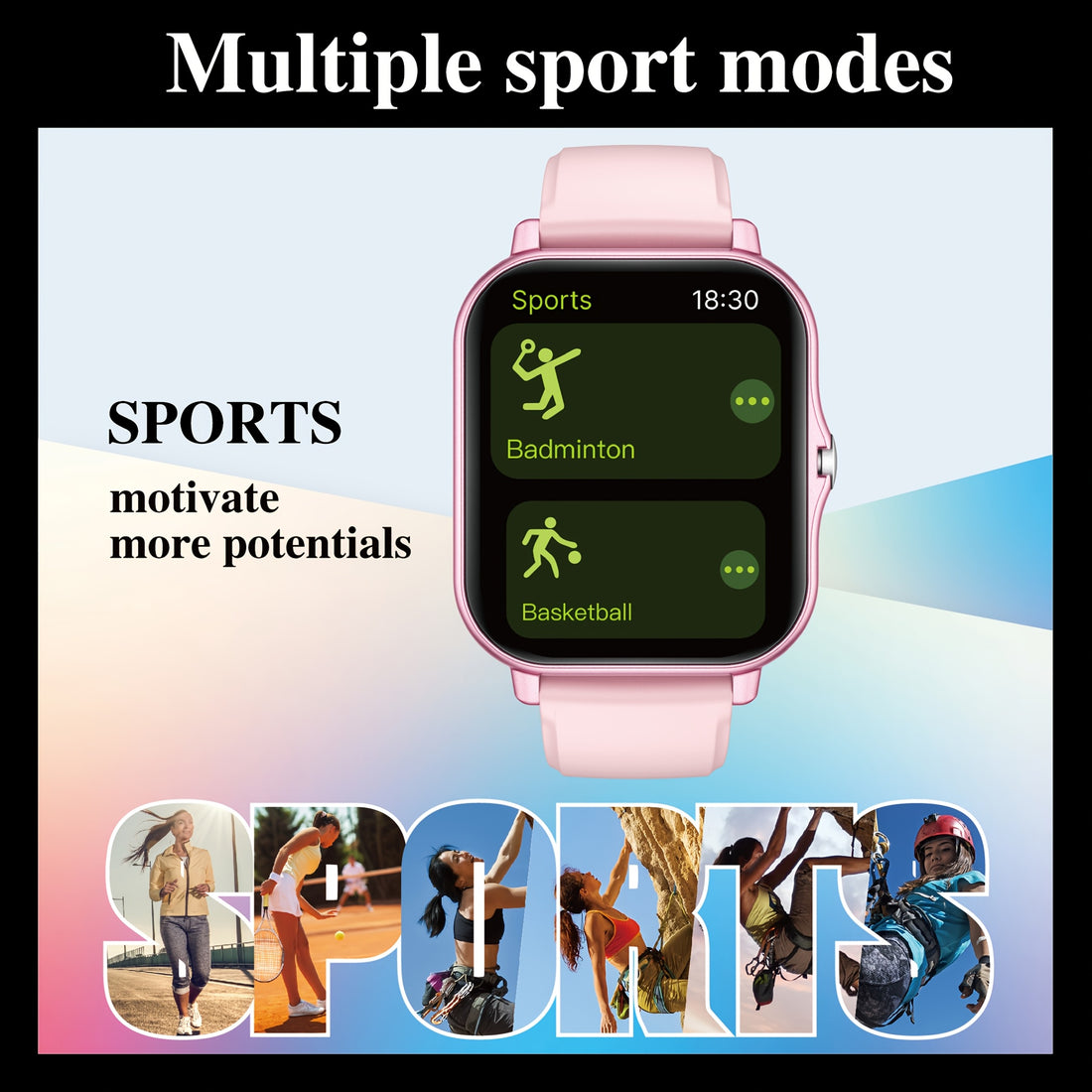 1 83 inch full touchscreen watch a unisex gift