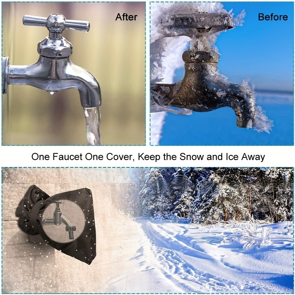 winter outdoor faucet cover 420d oxford cloth