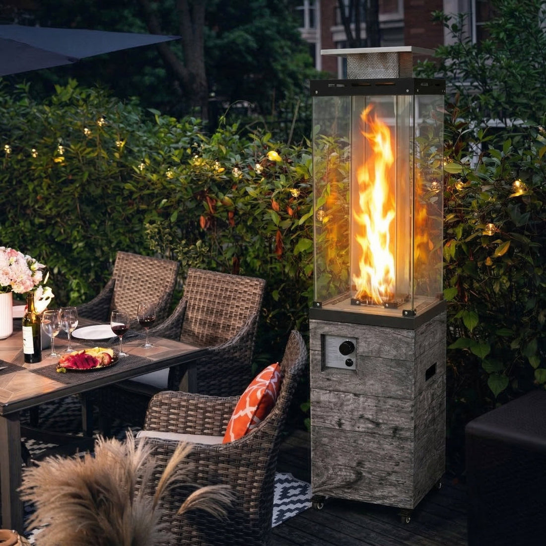 41000 Propane Standing Patio Heater