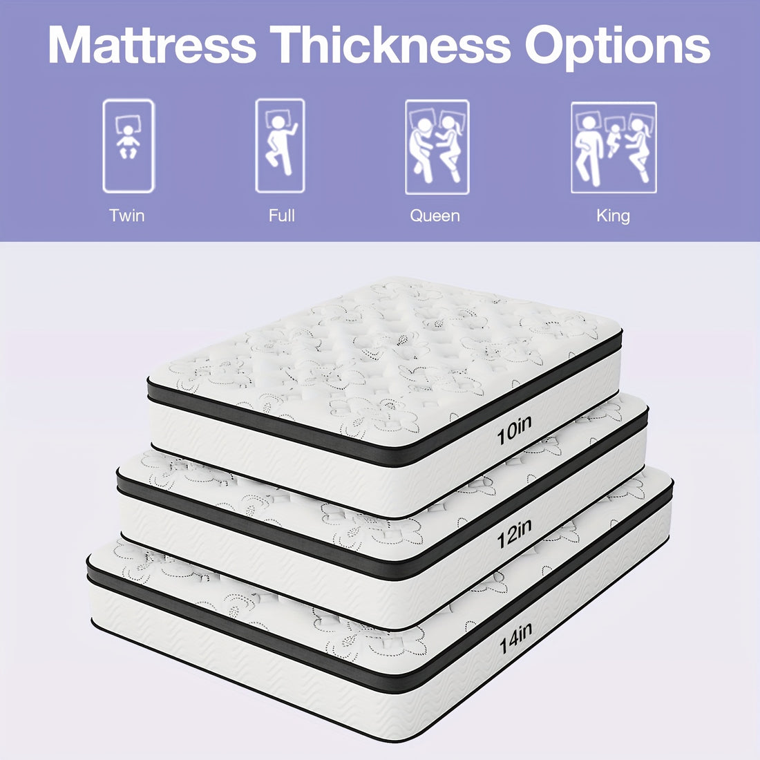 12 inch mattress memory foam pocketed coils mattress