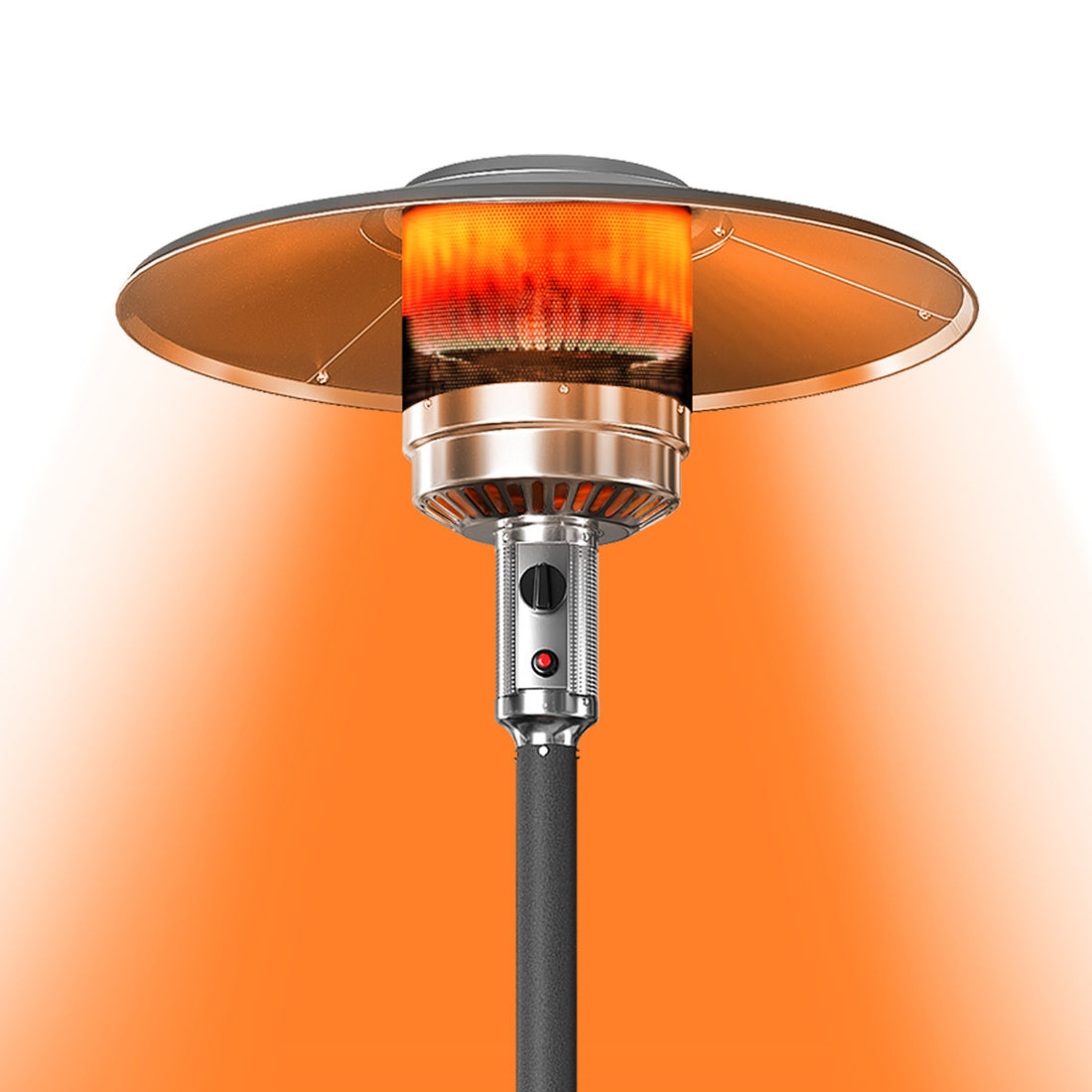 46000 Propane Standing Patio Heater