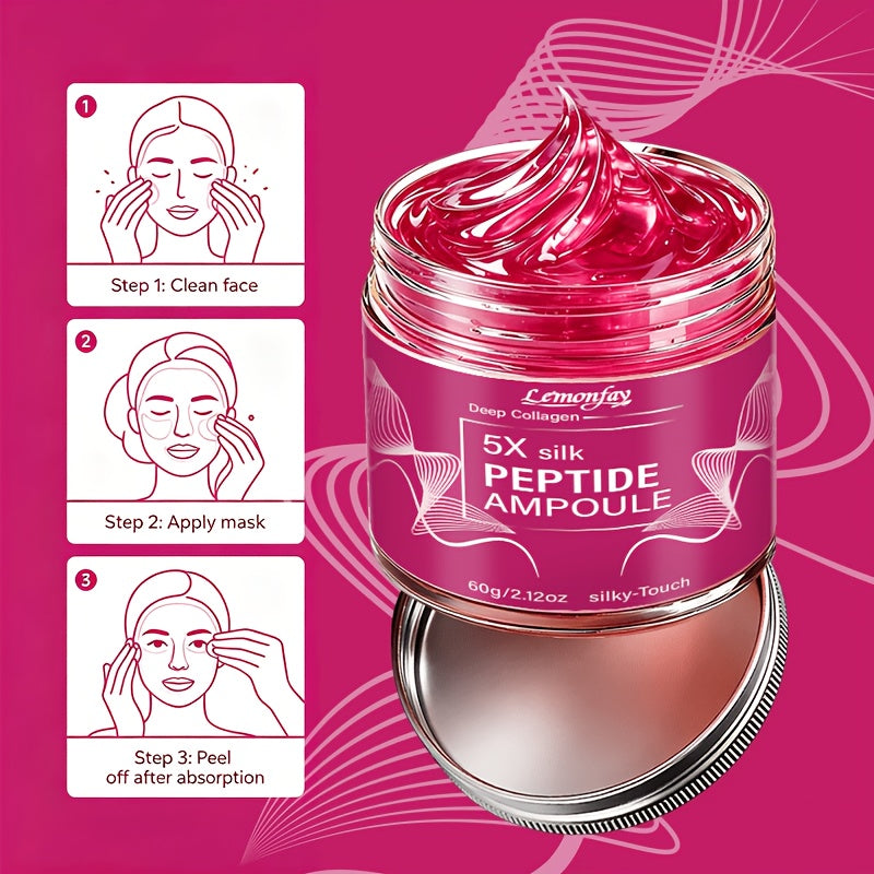 deep 5 fold facial mask smooth