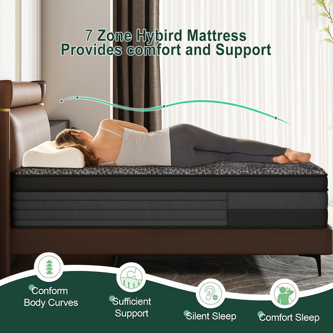 12 14 inch king size mattress full size