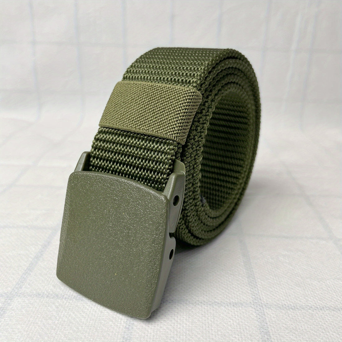 mens casual imitation nylon outdoor anti belt