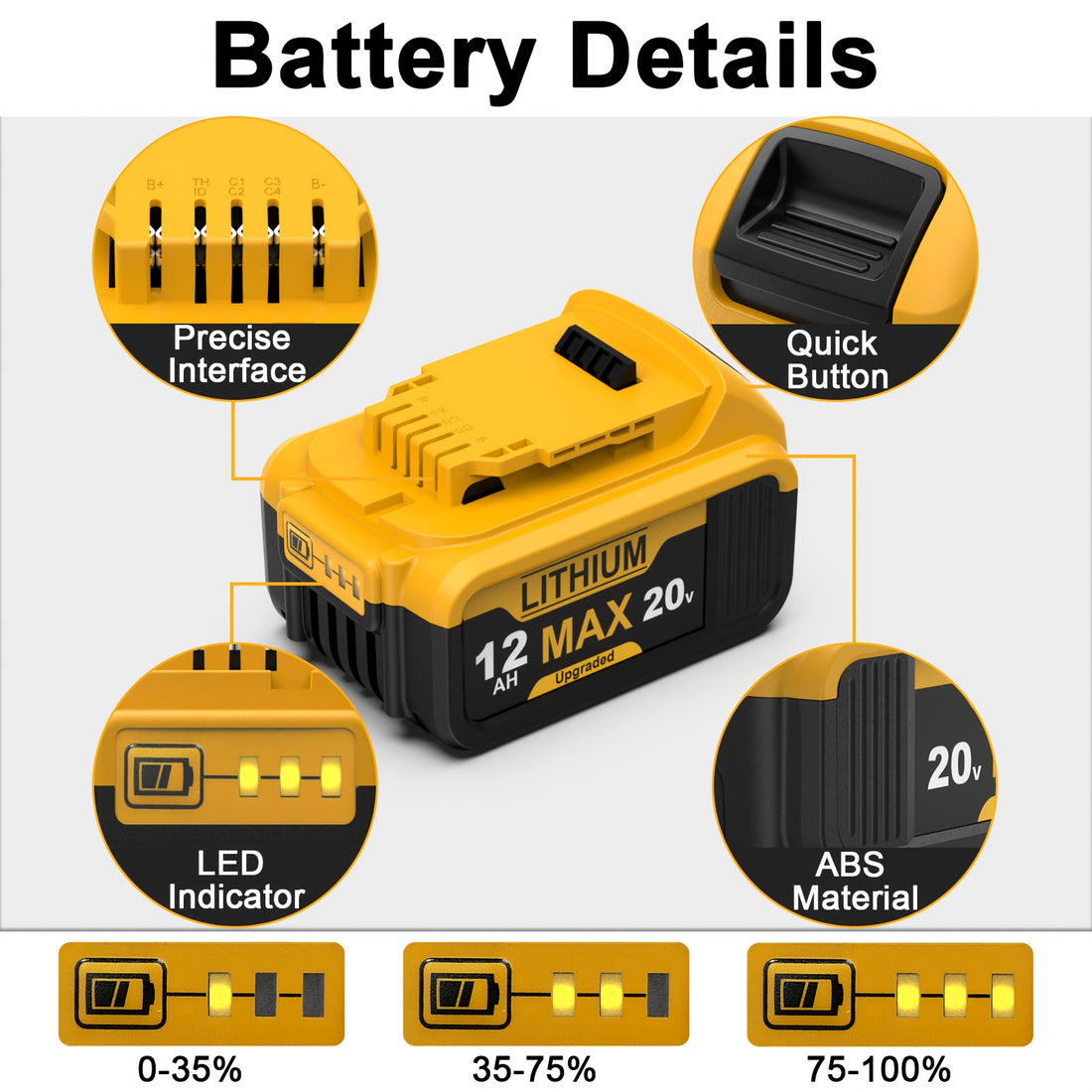 12 0ah 20 replacement battery 20