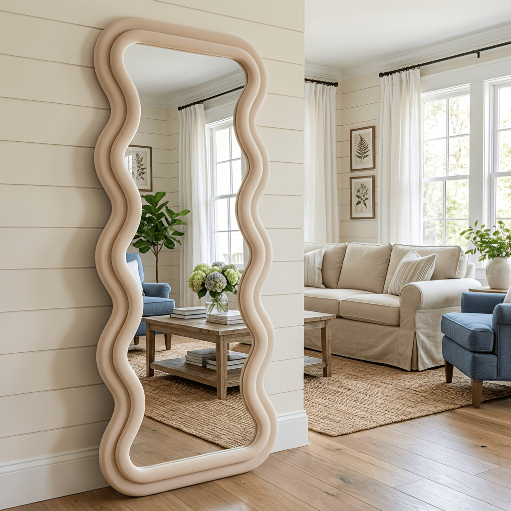 standing mirror suitable nursery shatterproof