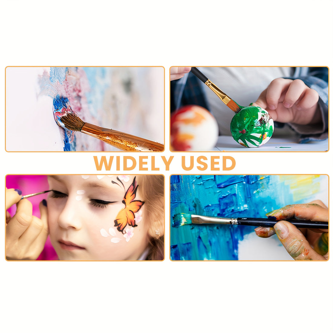 12pcs paintbrush oil painting watercolor