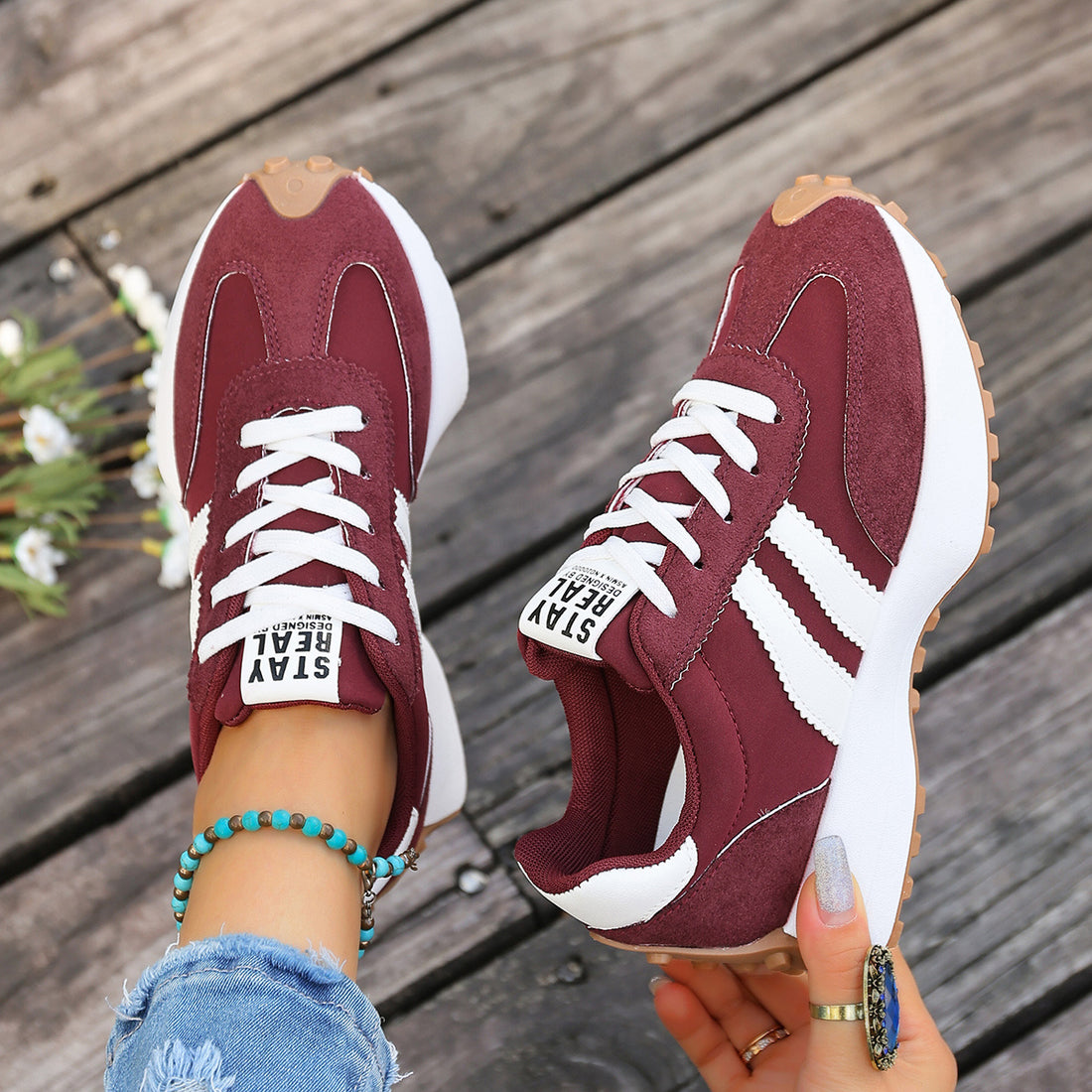 women s retro low sports shoes breathable