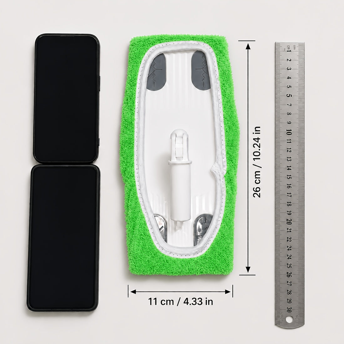 10pcs reusable mop pad covers compatible 10 inch