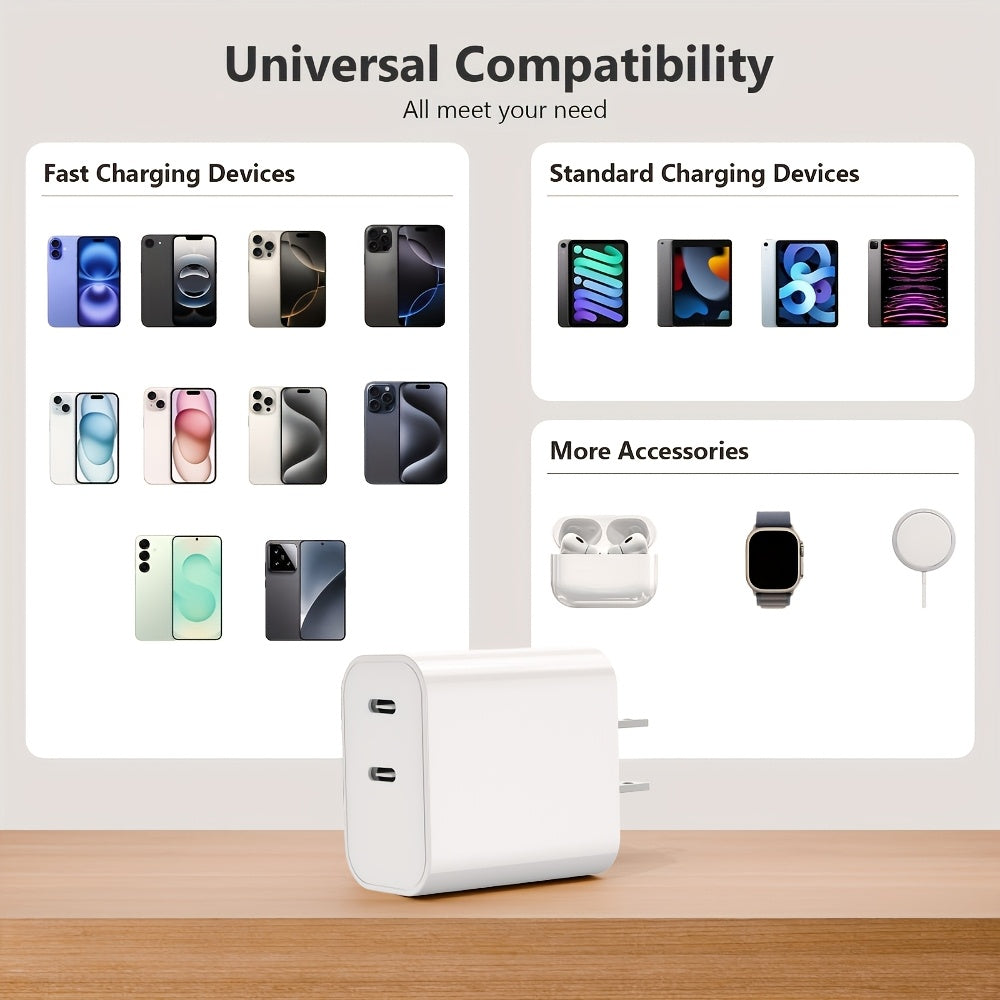 20w usb c fast charger wall adapter power