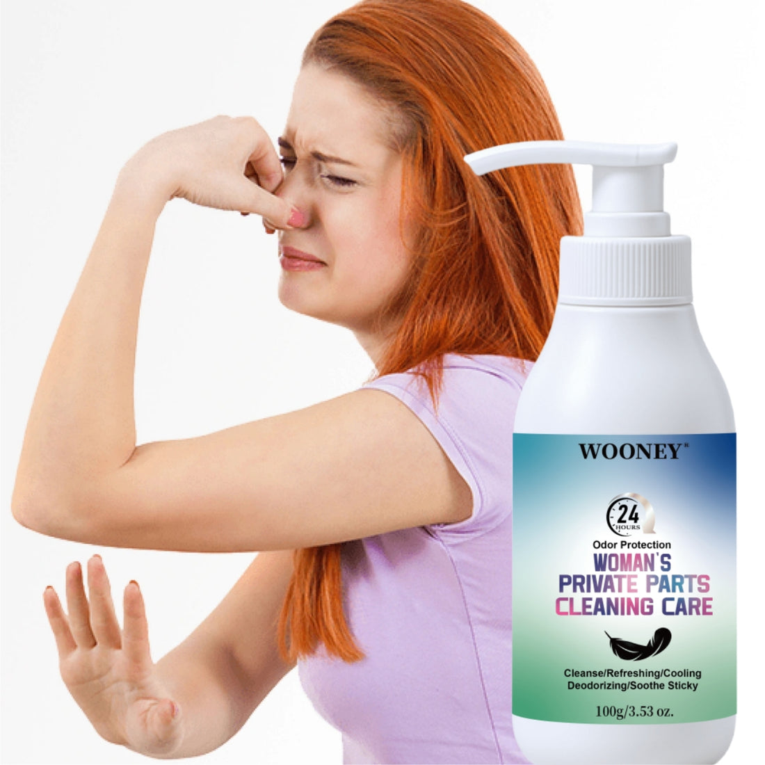 woman cleaning care 3 in 1 cleaning