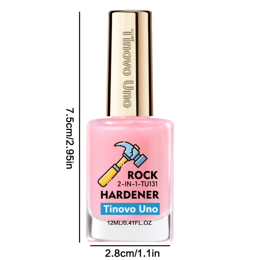 tinovo clear pink hardener air dry keratin in