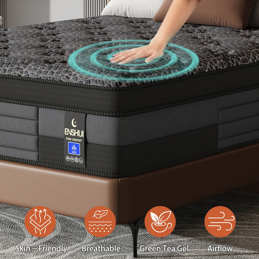 12 14 inch king size mattress full size