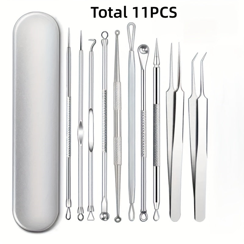 11pcs professional needle set ultra stainless