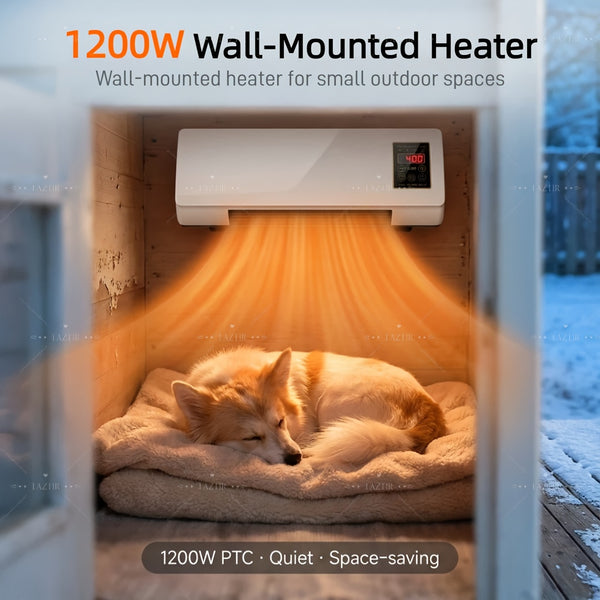 1200w wall mounted heater winter summer