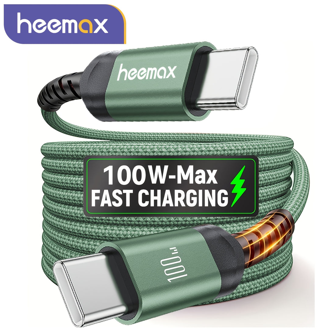 100w charging cable pd3 0 high speed type c