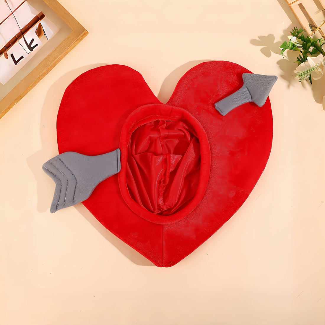 valentines day festival mens womens red heart