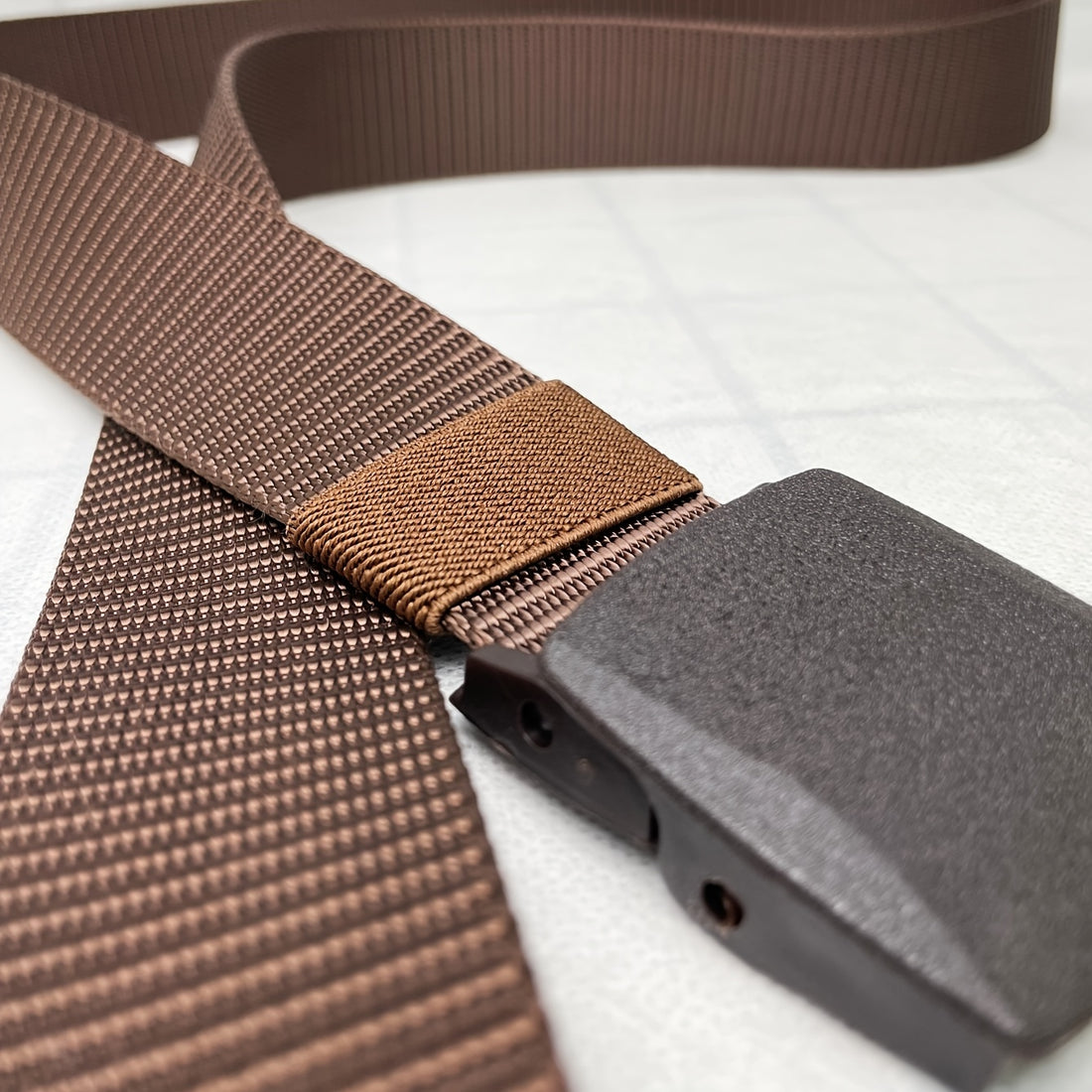 mens casual imitation nylon outdoor anti belt