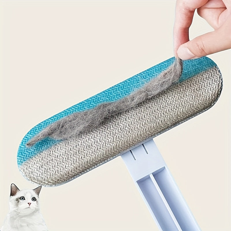 1 functional pet hair remover long handle durable