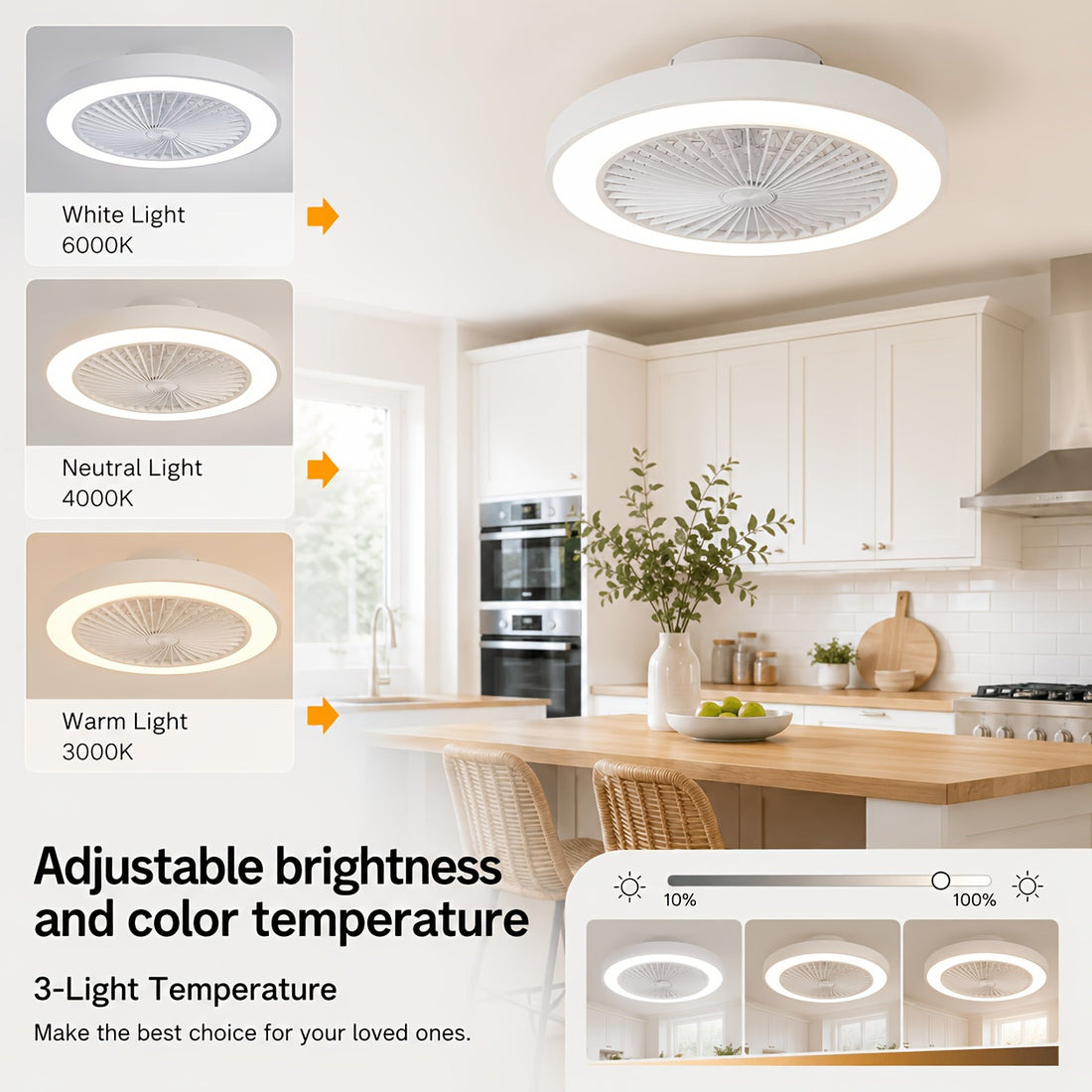 enclosed ceiling fan light remote low profile flush