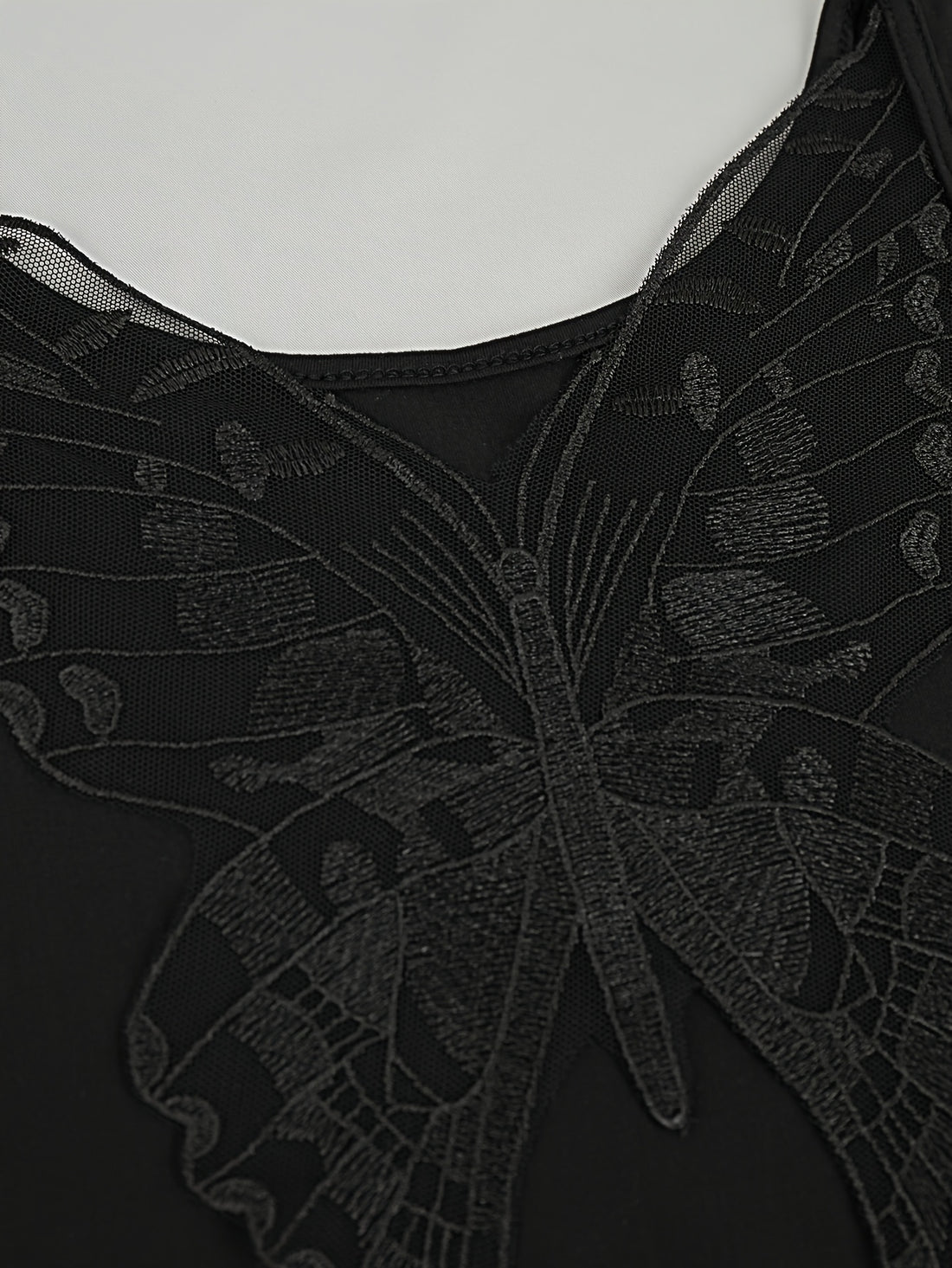 womens y2k solid back lace hollow short sleeve