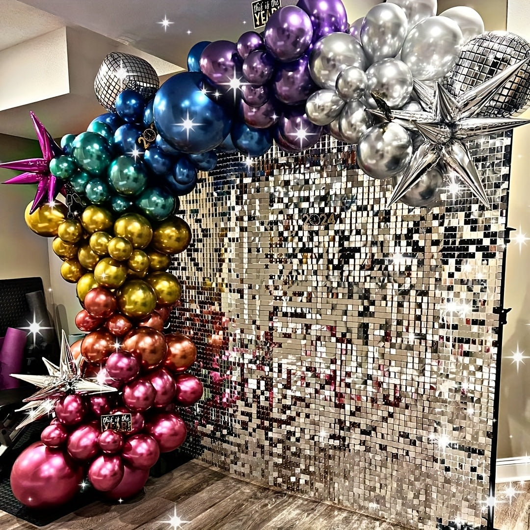 146 balloon garland arch kit disco ball balloons