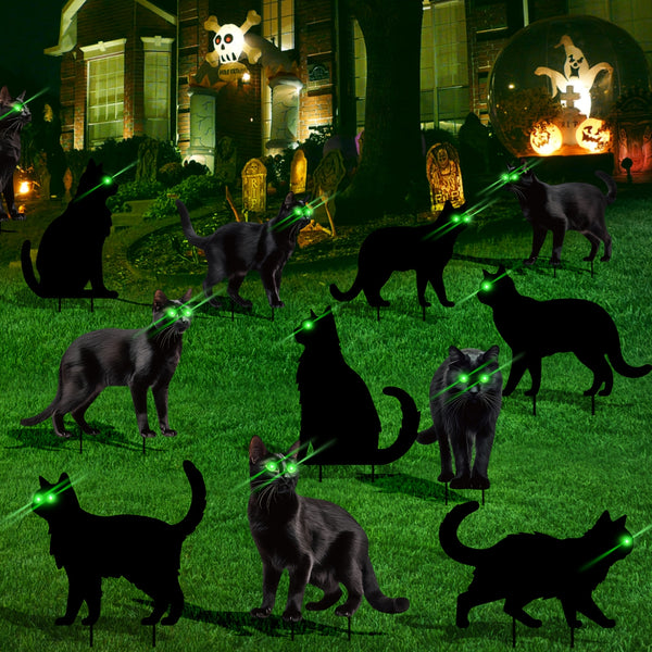 12pcs decorations plastic yard signs