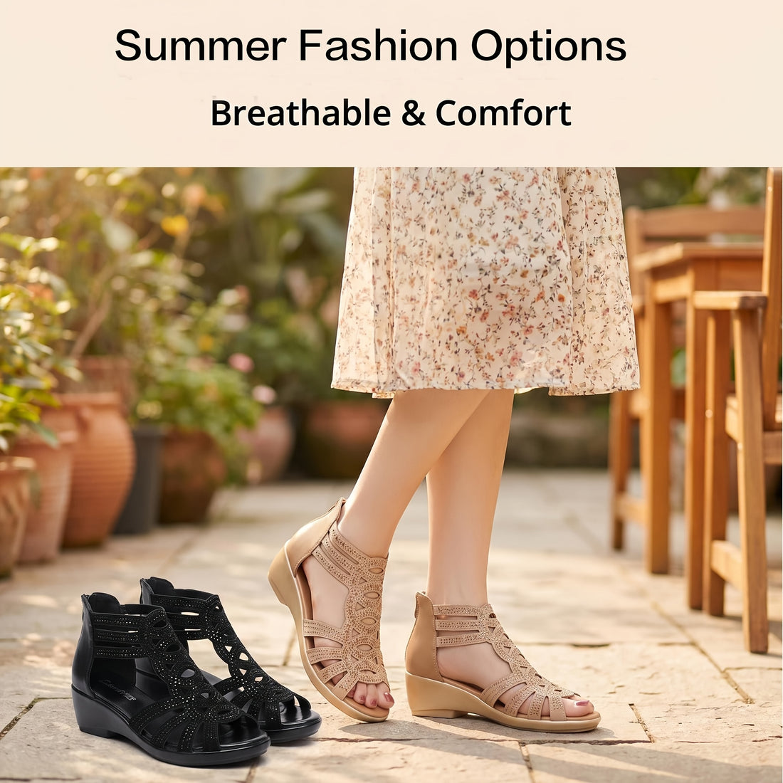 summer 2025 womens chunky sandals
