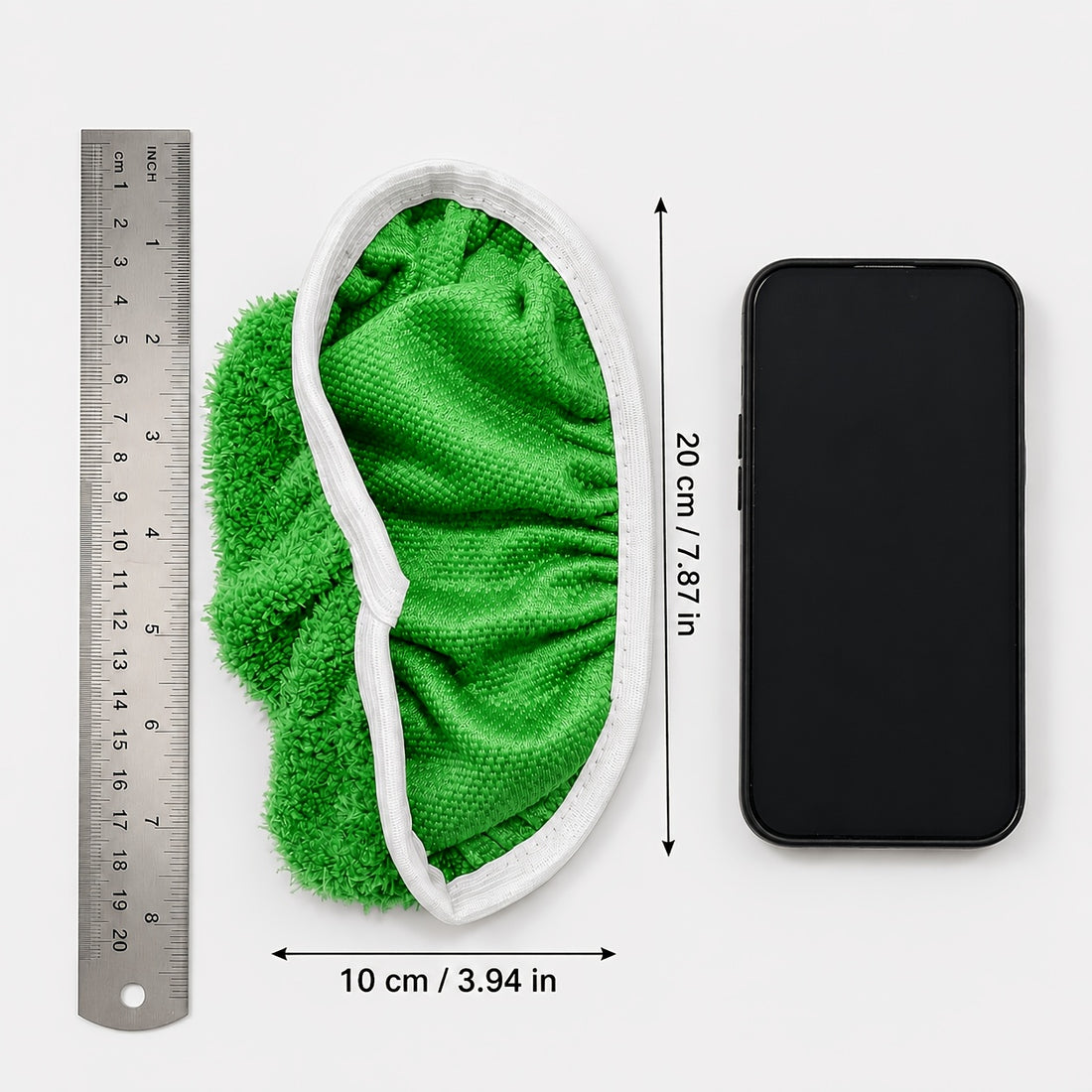 10pcs reusable mop pad covers compatible 10 inch