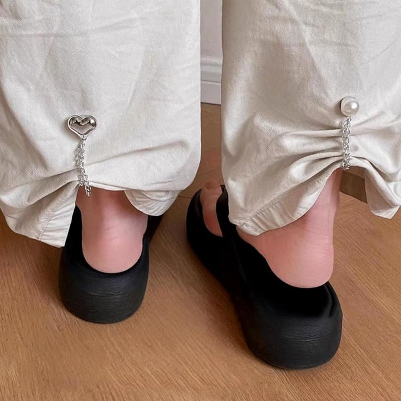 6pcs multi functional clothes clips cutting pants metal