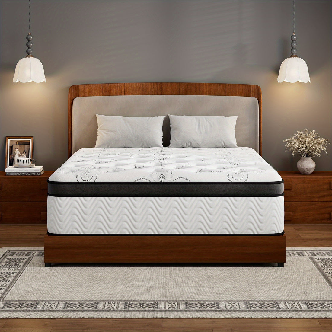 12 inch mattress memory foam pocketed coils mattress