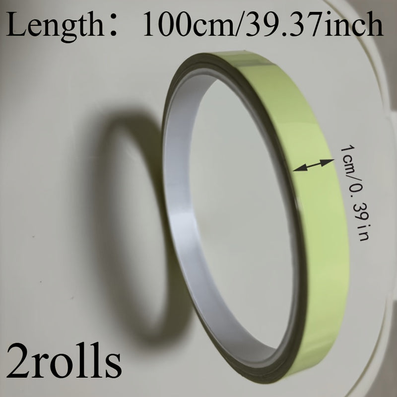 2 rolls long lasting fluorescent tape suitable